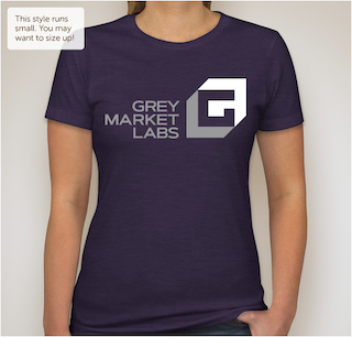 Women's purple T-Shirt front side